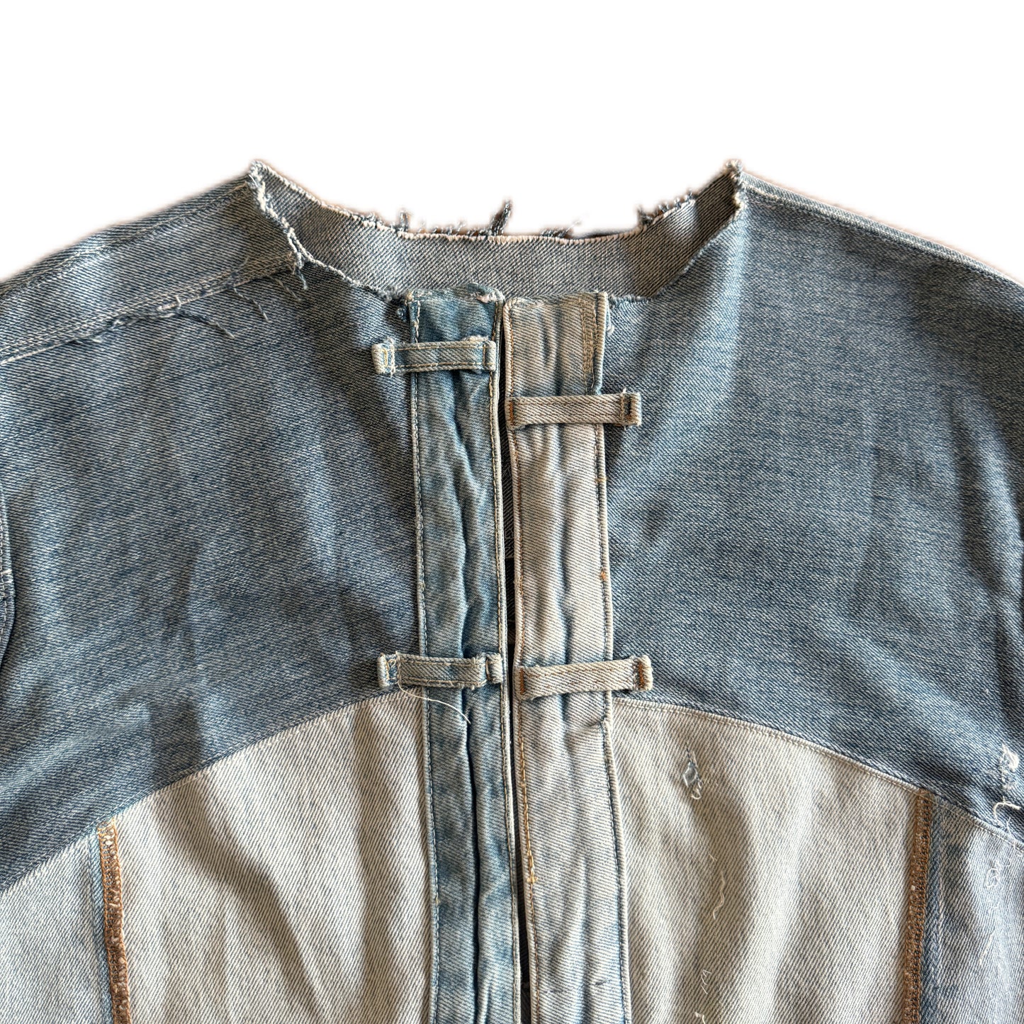 upcycled denim jacket for women
