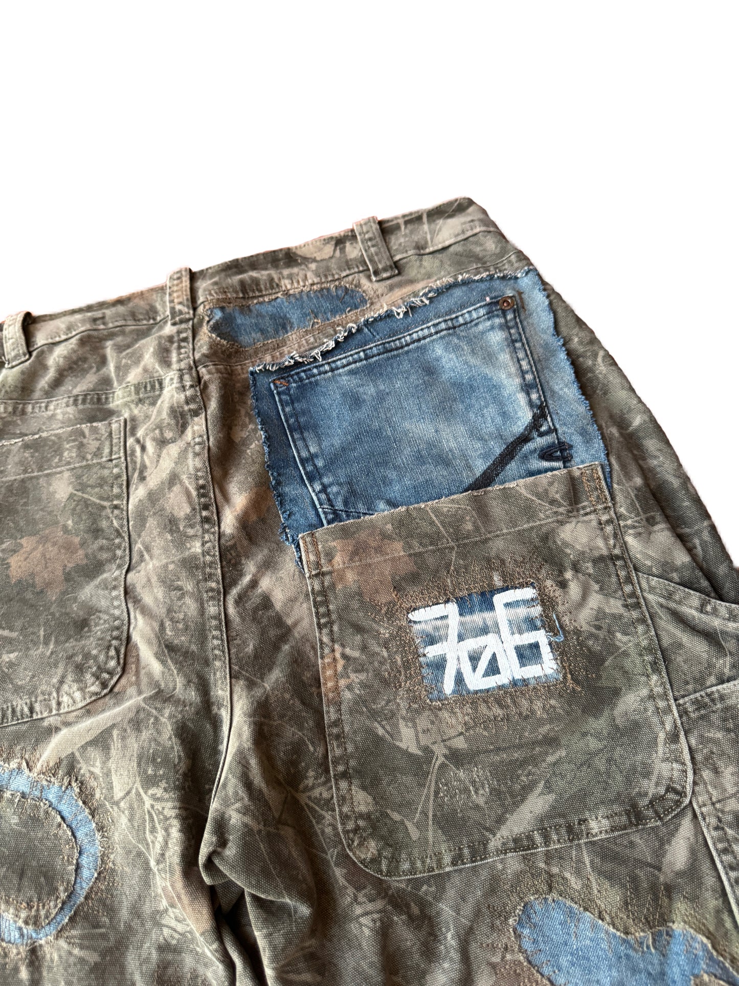 Upcycled denim shorts (unisex)