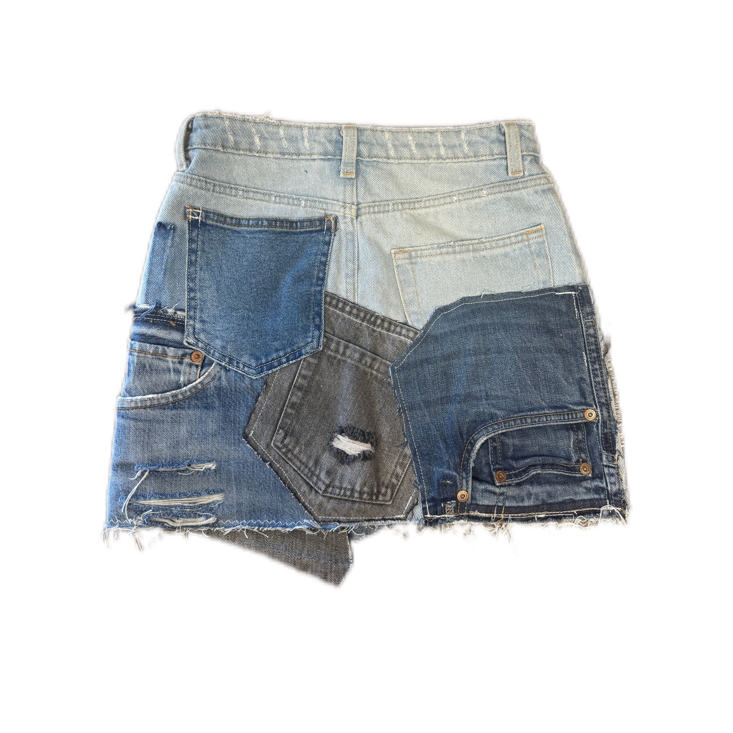 Upcycling-Jeansrock