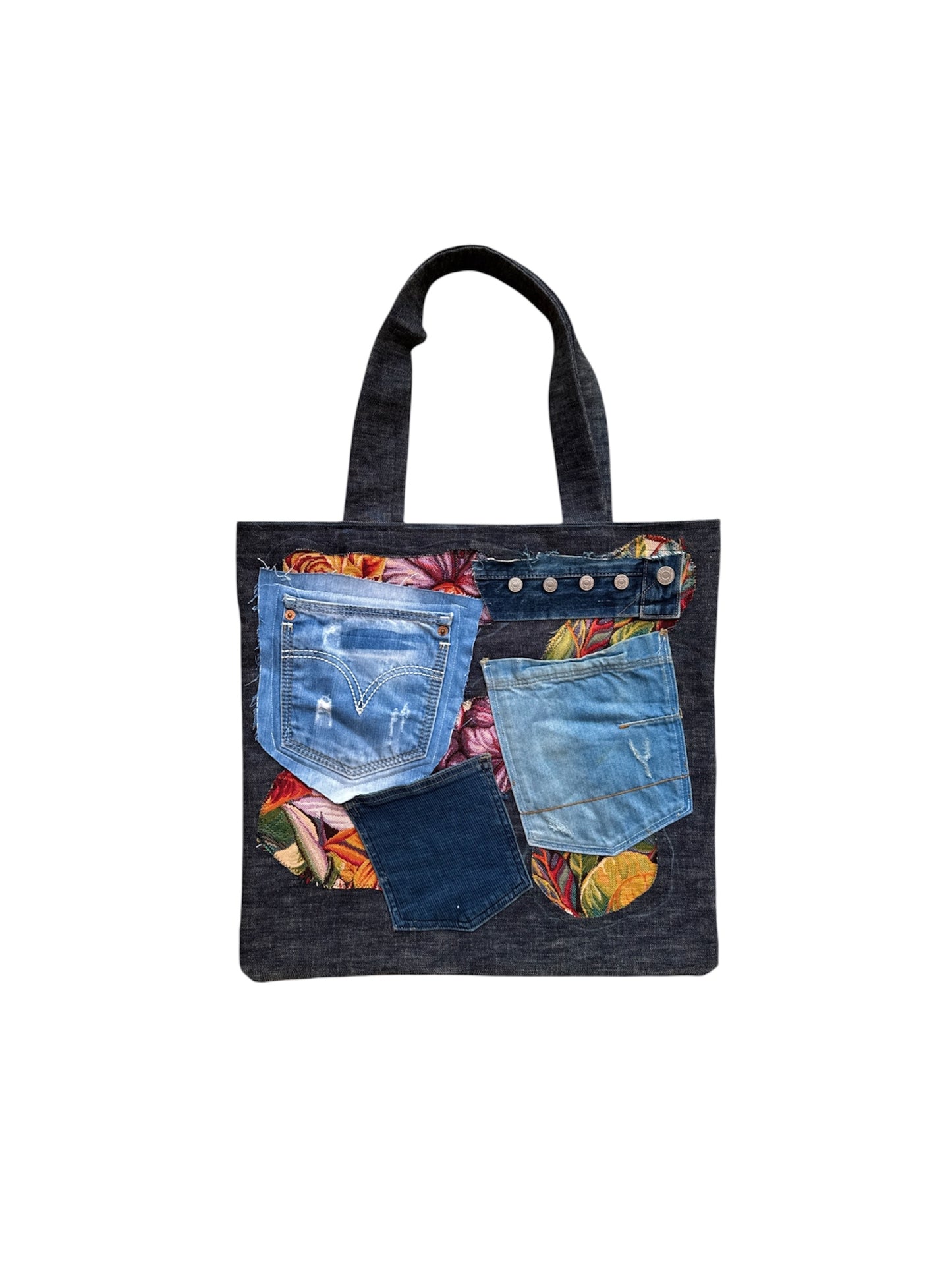 Upcycled „Frida Kahlo“ Tote Bag (L)