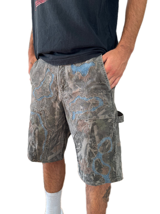 Upcycled denim shorts (unisex)