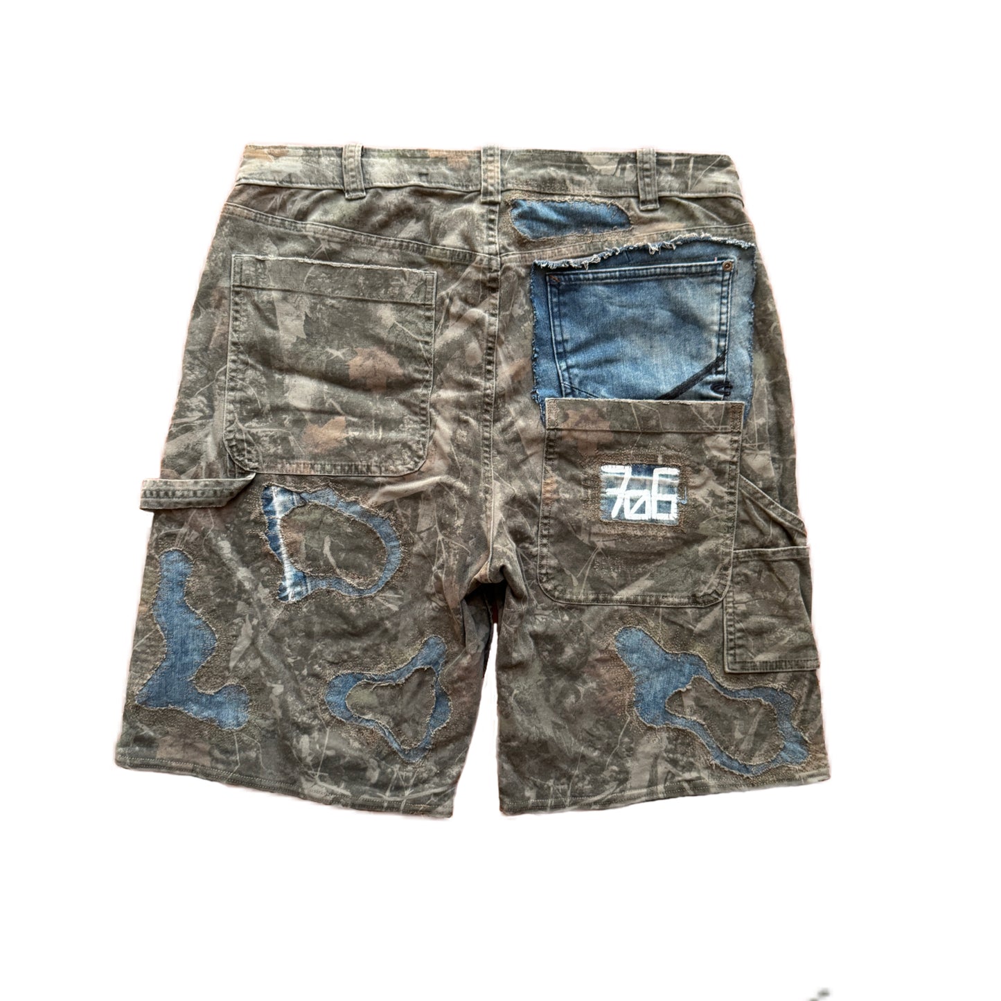 Upcycled denim shorts (unisex)