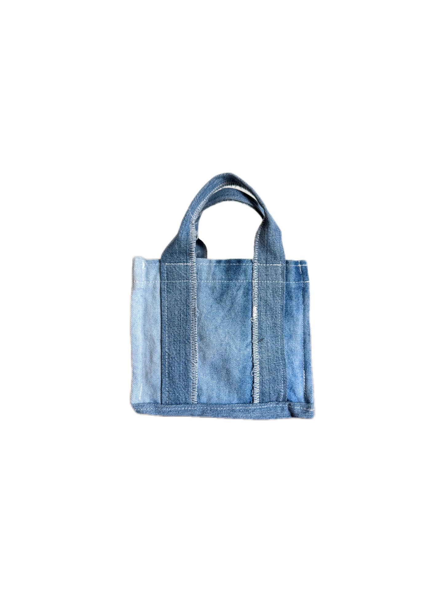 Upcycled denim tote bag