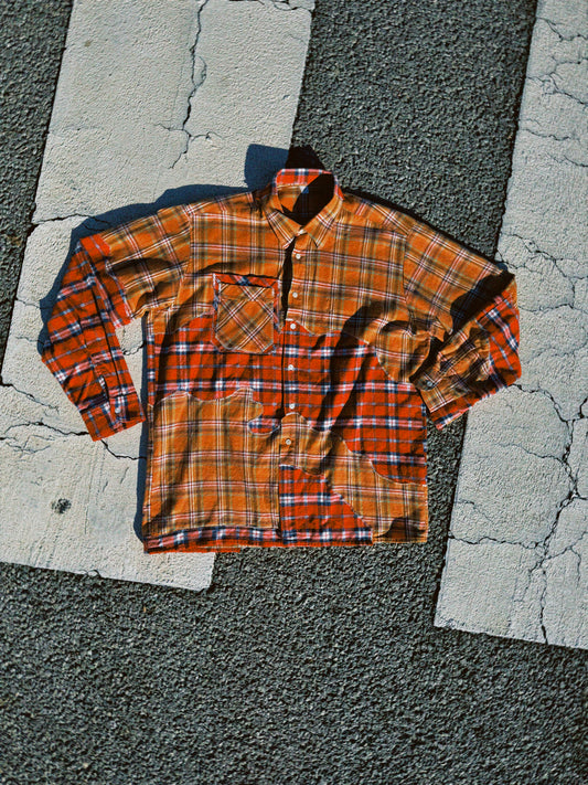 upcycled workwear shirt